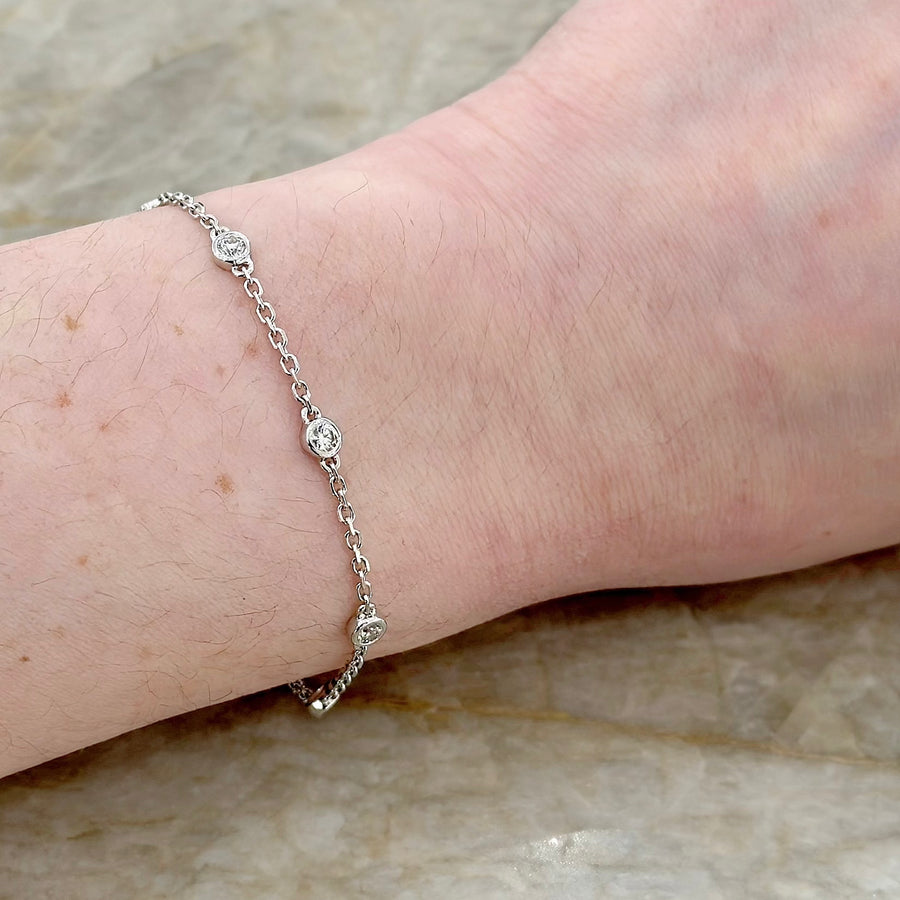 Diamond Station Bracelet