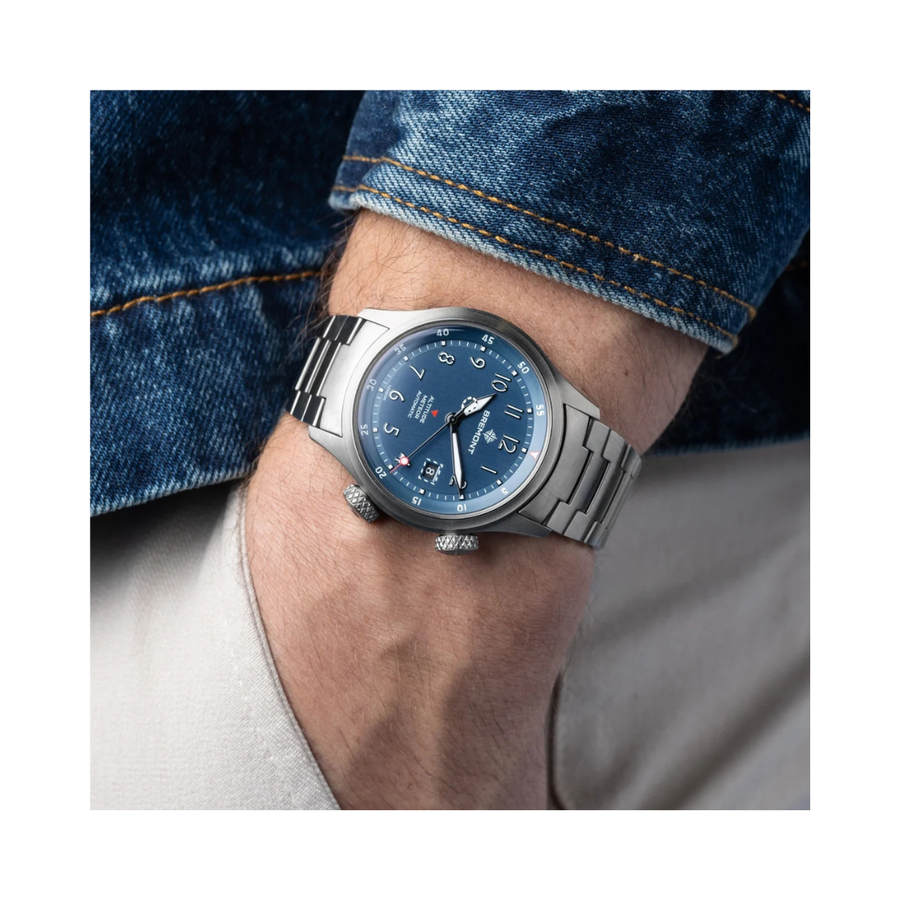 Bremont Altitude MB Meteor Titanium Blue