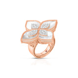 Roberto Coin Venetian Princess Large Mother-of-Pearl & Diamond Ring-Roberto Coin Venetian Princess Large Mother-of-Pearl & Diamond Ring