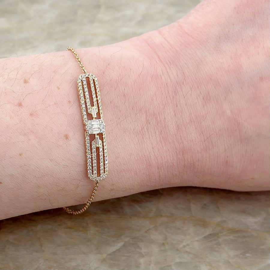 Diamond Chain Bracelet