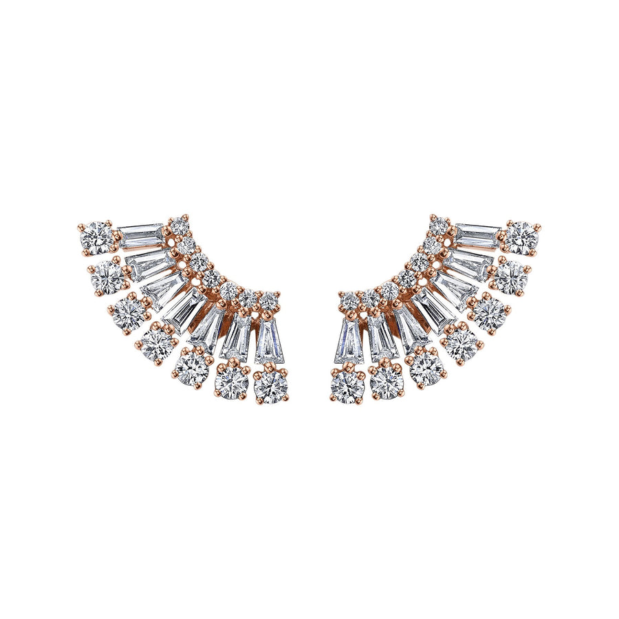 Anita Ko Ava Floating Diamond Stud Earrings
