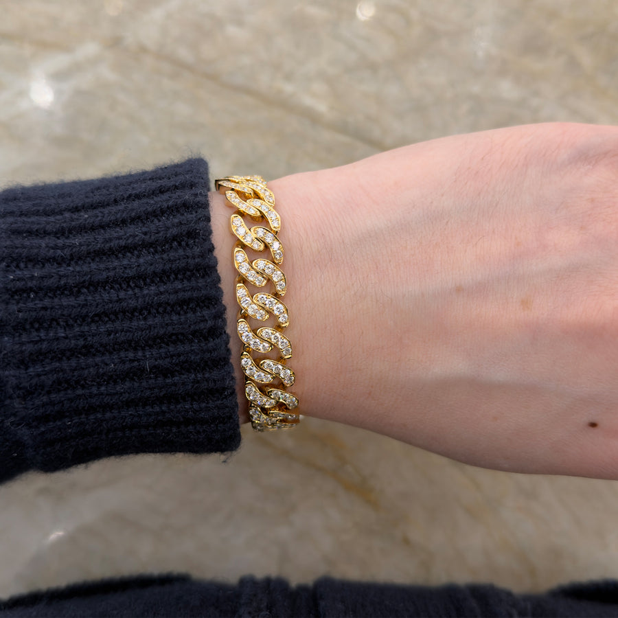 Diamond Link Bracelet