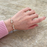 Diamond Open Bangle-Diamond Open Bangle