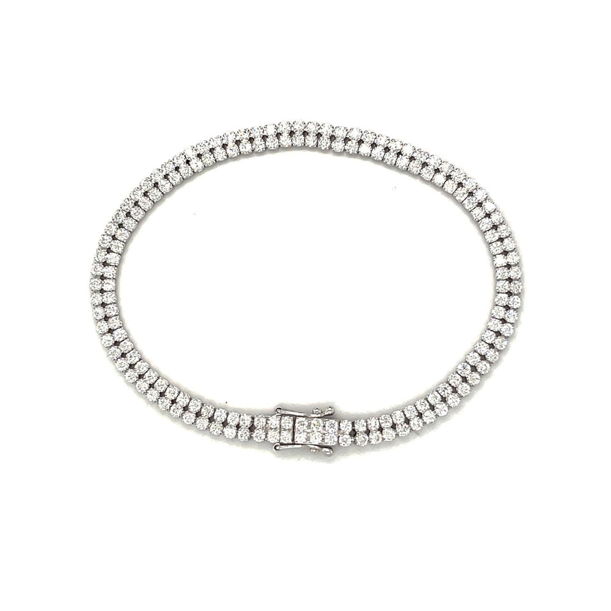 Diamond Double Row Bracelet