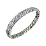 Pave Diamond Bangle-Pave Diamond Bangle