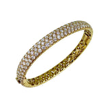 Pave Diamond Eternity Bangle-Pave Diamond Eternity Bangle