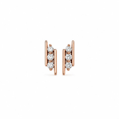 Diamond Earrings-Diamond Earrings