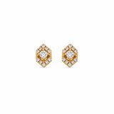 Diamond Stud Earrings-Diamond Stud Earrings