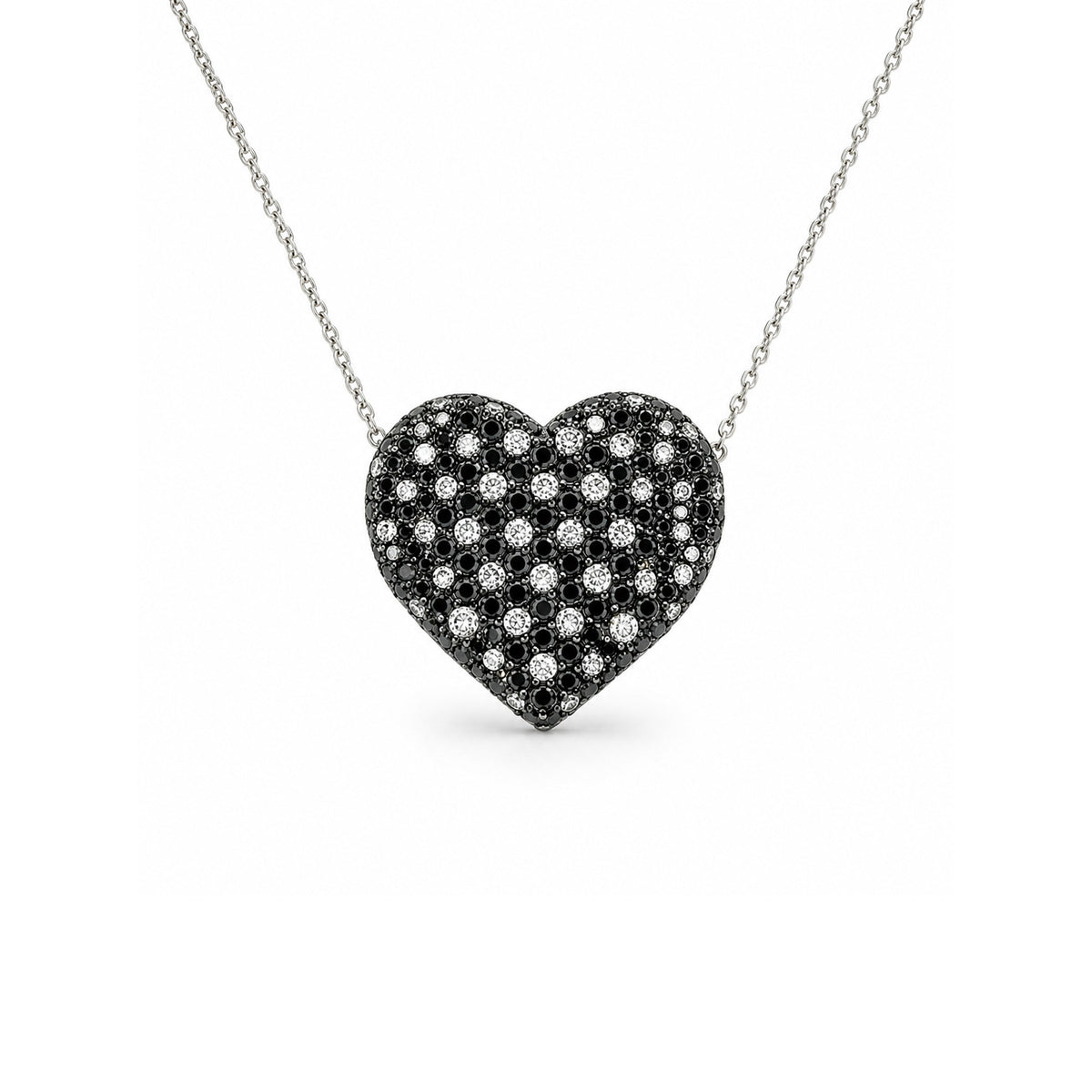 Bez Ambar Heart Diamond Necklace