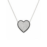 Bez Ambar Heart Diamond Necklace-Bez Ambar Heart Diamond Necklace