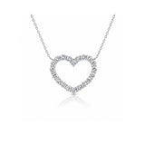 Gumuchian Diamond Heart Pendant and Chain-Gumuchian Diamond Heart Pendant and Chain