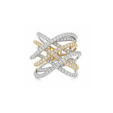 Diamond Criss Cross Ring-Diamond Criss Cross Ring