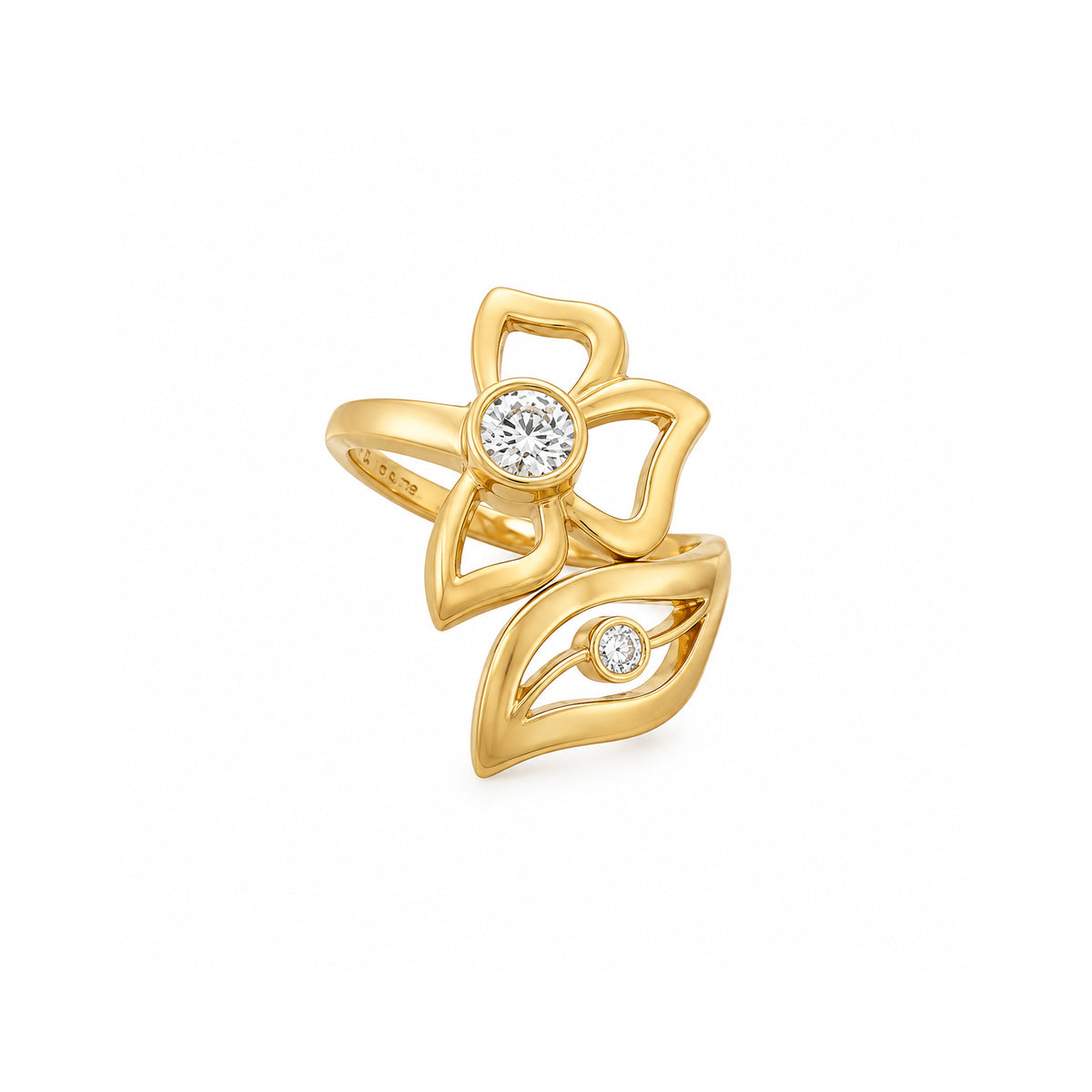 Carelle Diamond Flower Ring