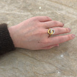 Interlocking Circles Diamond Ring-Interlocking Circles Diamond Ring