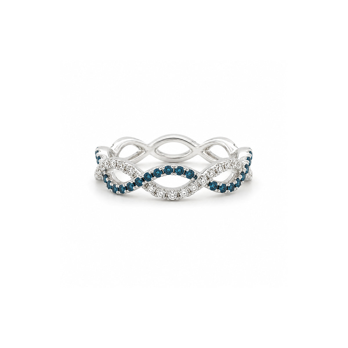 Wavy Diamond Band