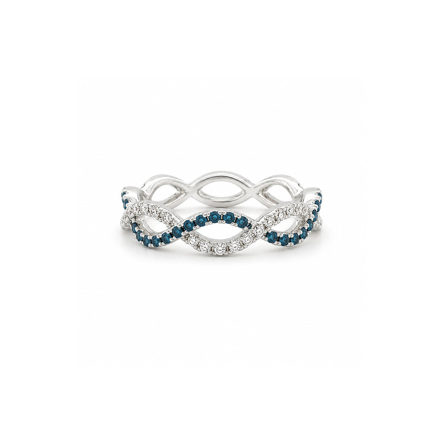 Wavy Diamond Band