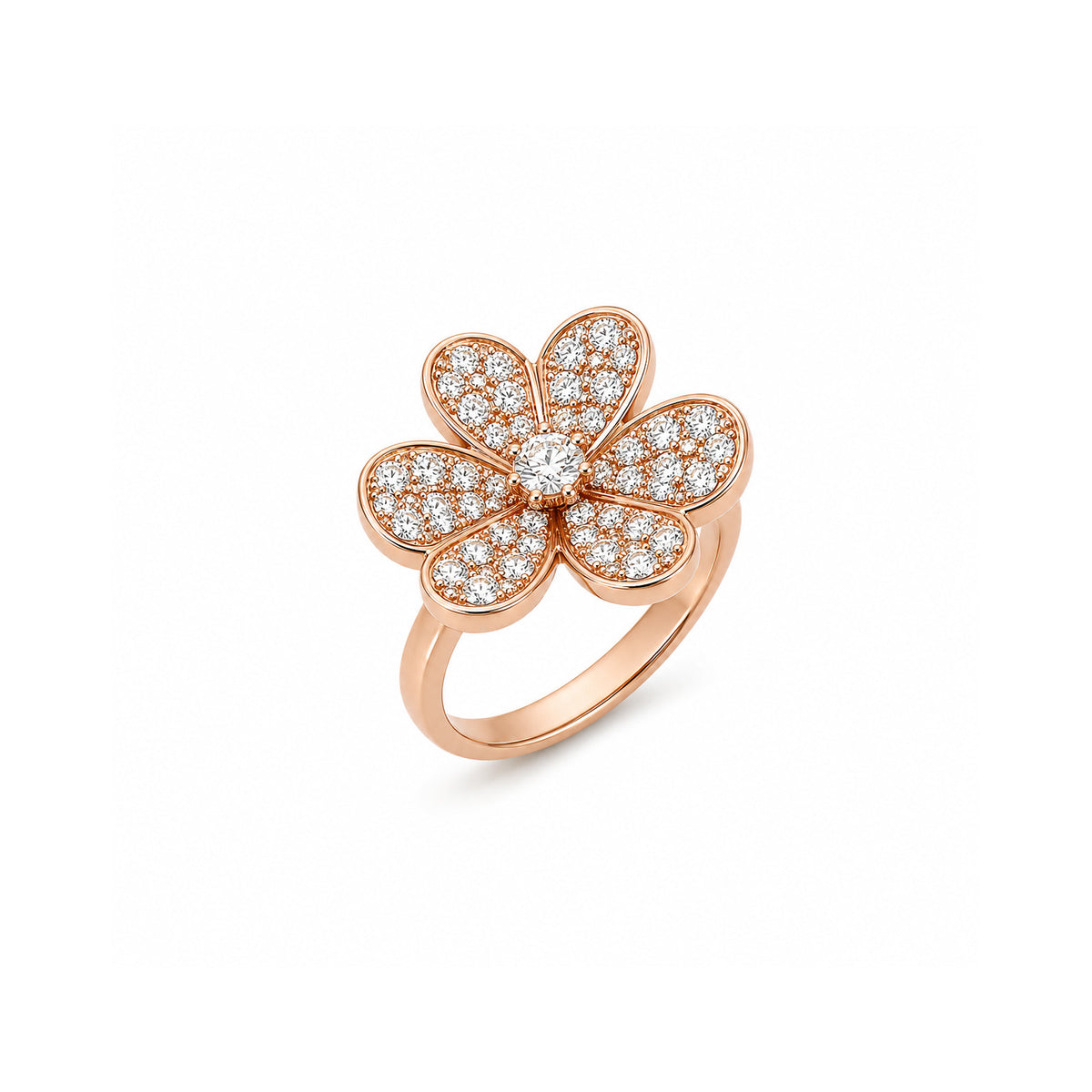 Diamond Clover Ring