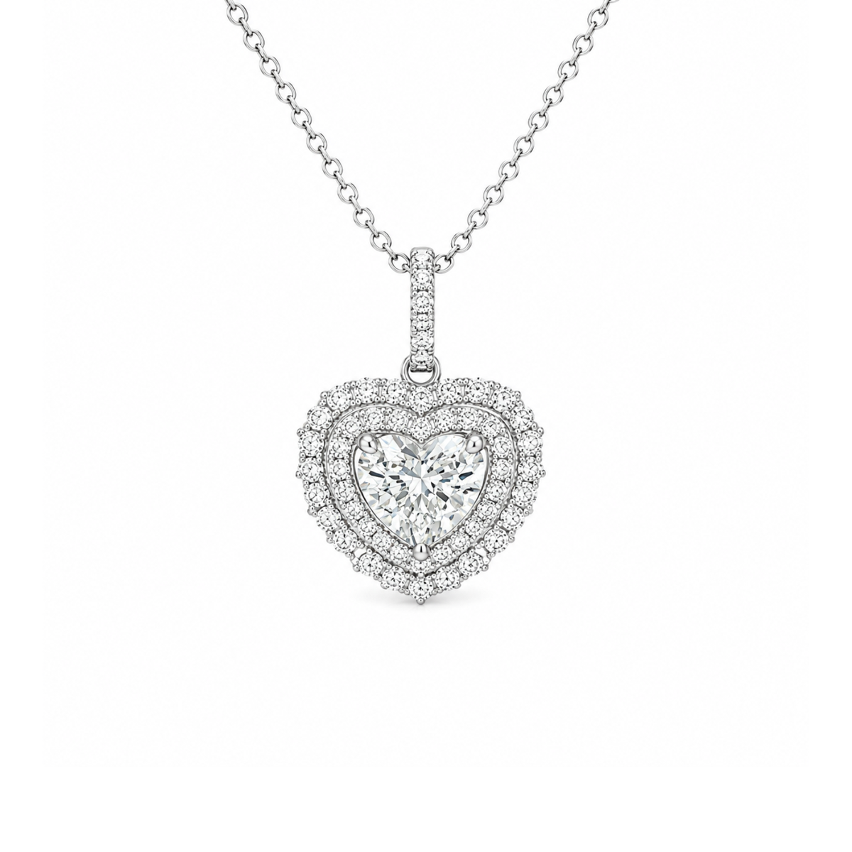 Diamond Heart Necklace