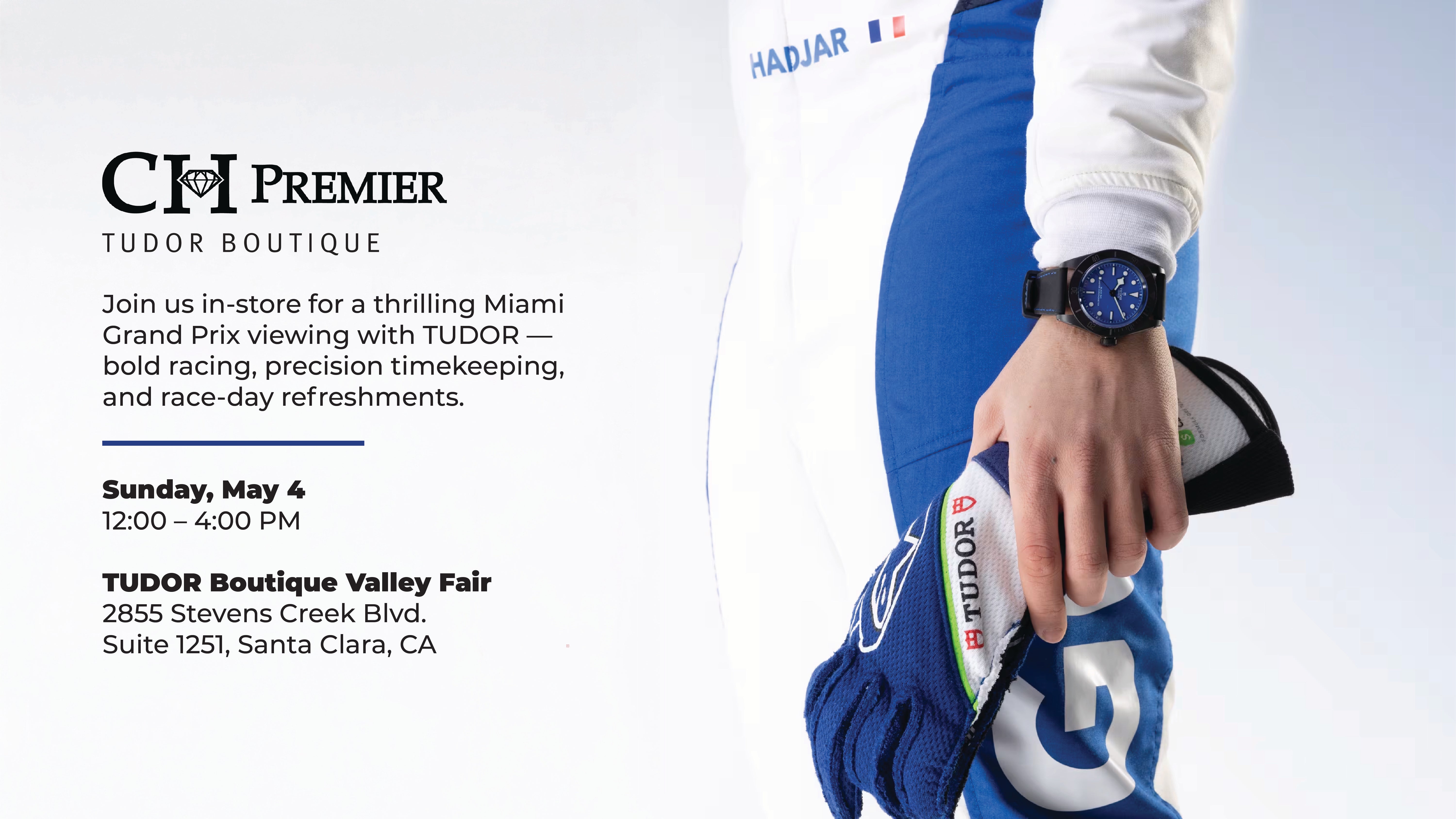 TUDOR Miami Grand Prix-CH Premier Jewelers