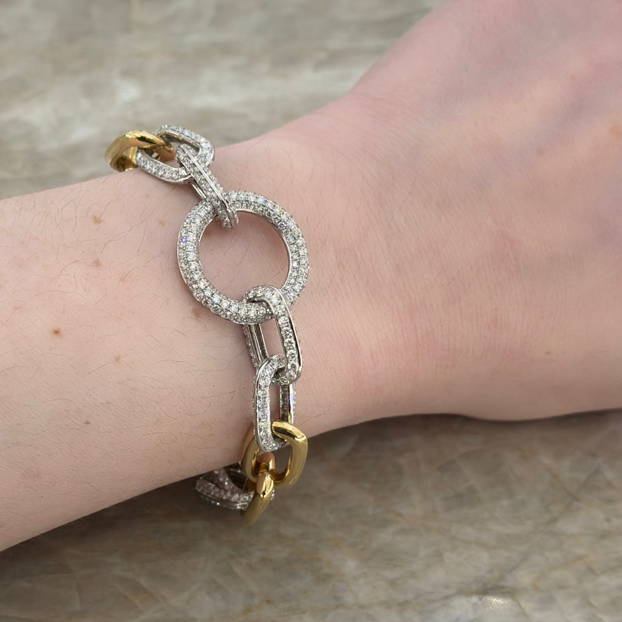 Diamond Chain Bracelet