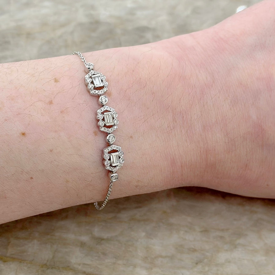 Diamond Chain Bracelet