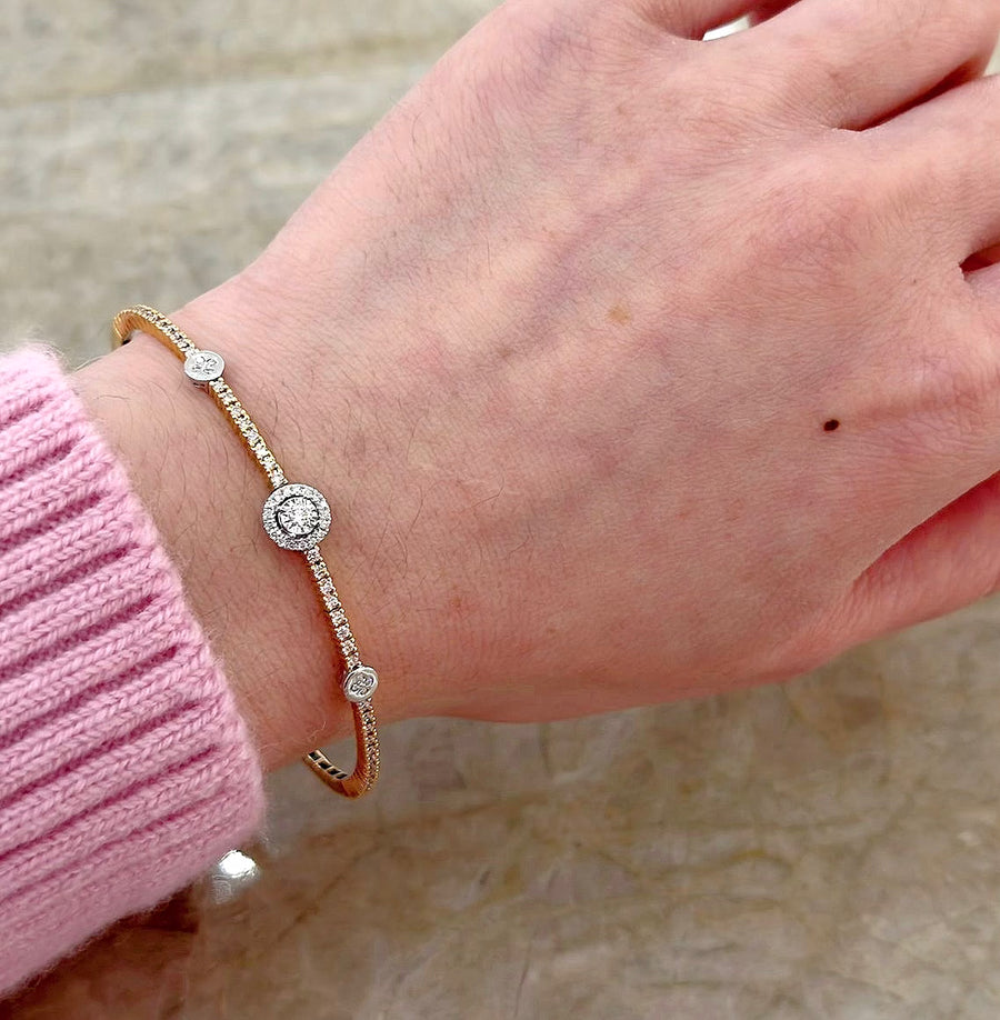 Diamond Bangle