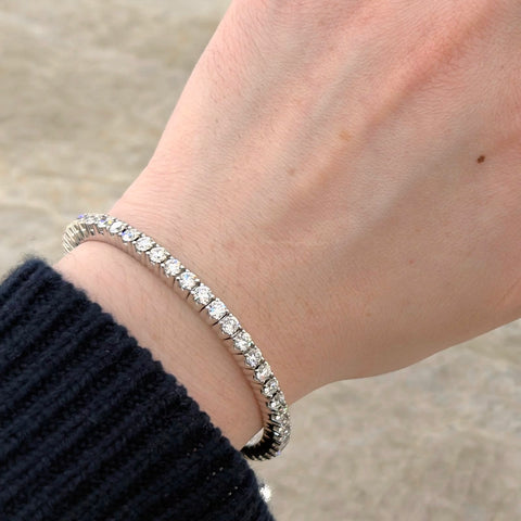 Diamond Stretch Bracelet-Diamond Stretch Bracelet