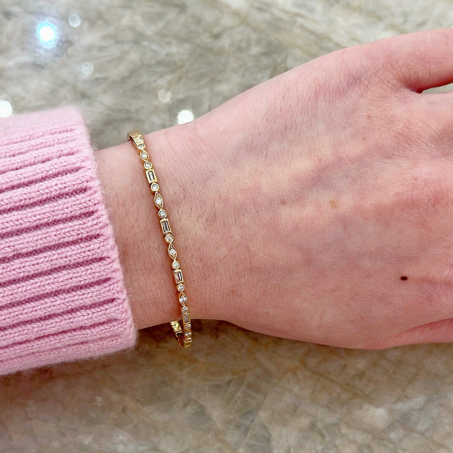 Diamond Bangle