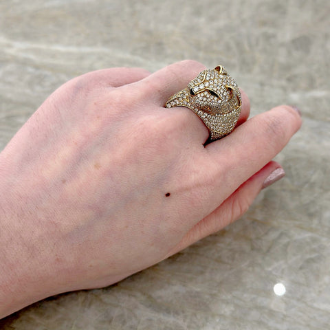 Diamond Panther Ring-Diamond Panther Ring