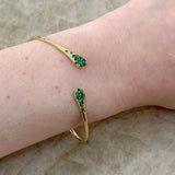 UGO Cala Emerald Flex Bangle-UGO Cala Emerald Flex Bangle