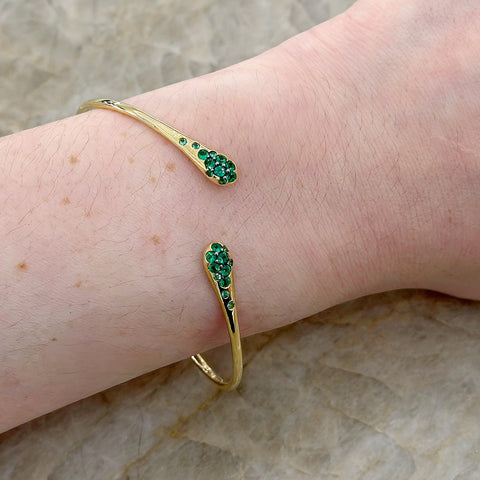 UGO Cala Emerald Flex Bangle-UGO Cala Emerald Flex Bangle