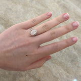 Oval Brilliant Cut Diamond Solitaire Engagement Ring-Oval Brilliant Cut Diamond Solitaire Engagement Ring