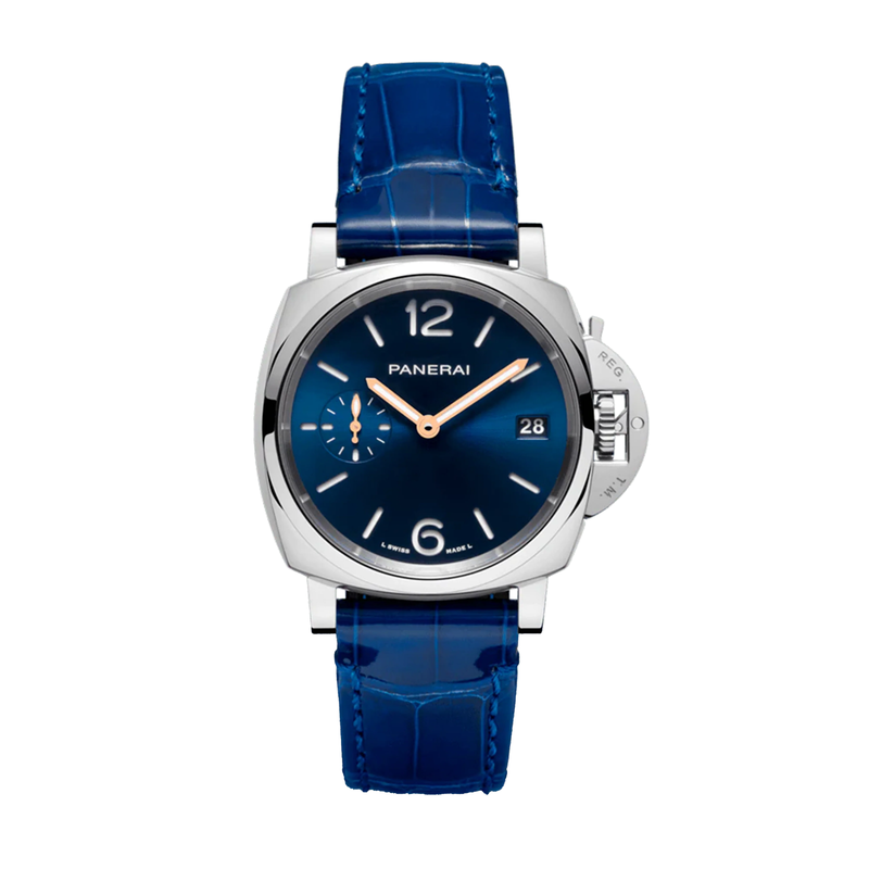 Panerai Luminor Due Watch 38MM, Blue-Panerai Luminor Due Watch 38MM, Blue