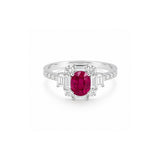 Ruby Diamond Ring-Ruby Diamond Ring