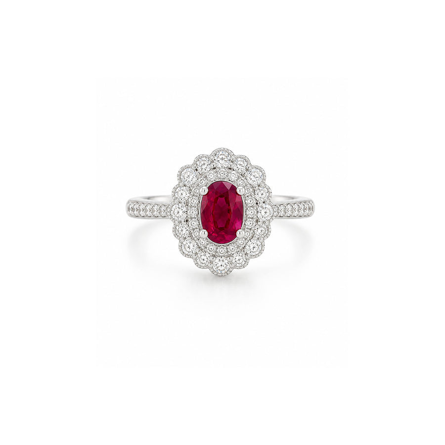 Ruby Diamond Ring