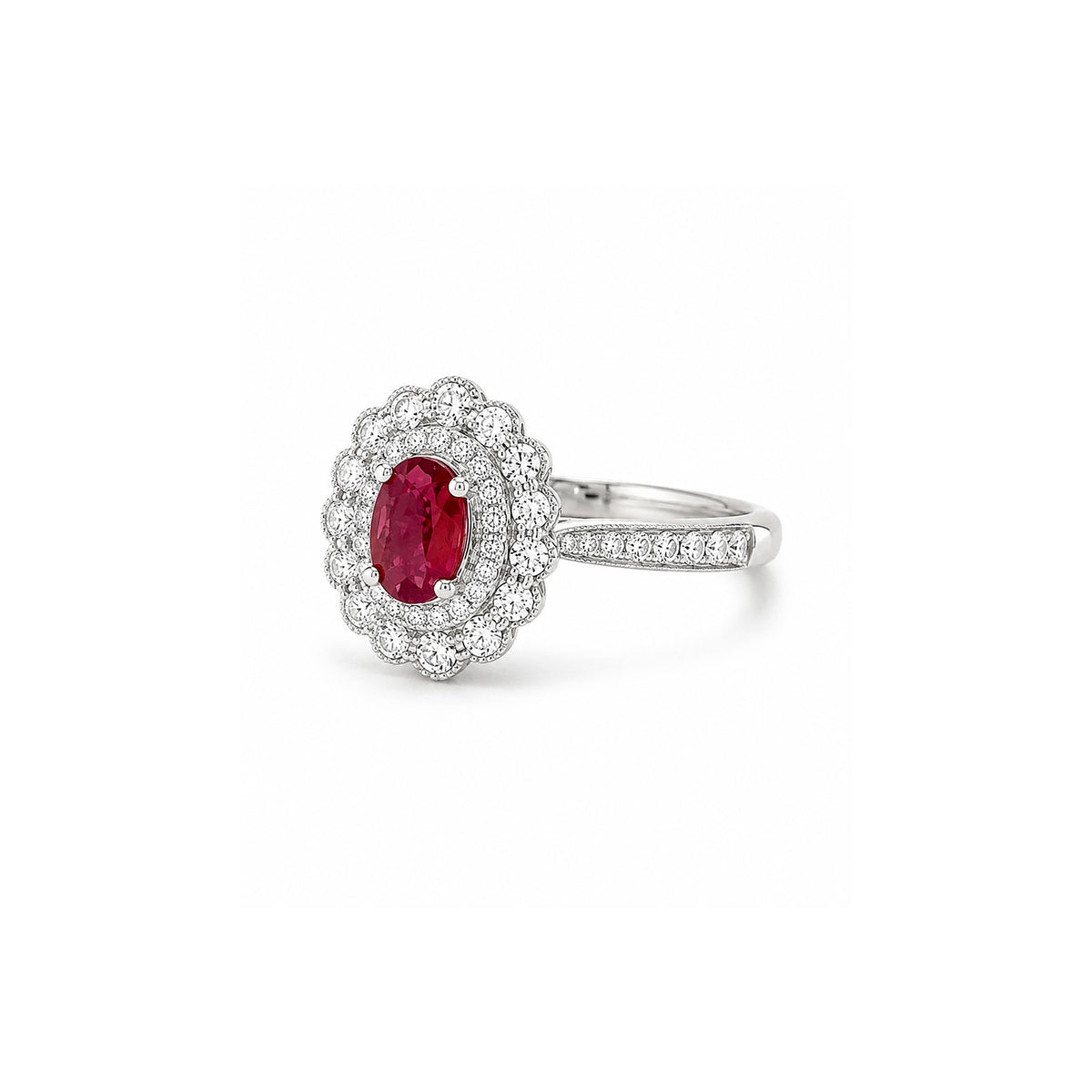 Ruby Diamond Ring