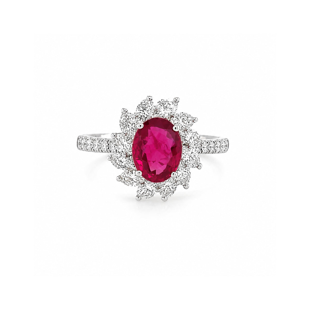 Ruby Diamond Ring
