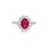 Ruby Diamond Ring-Ruby Diamond Ring