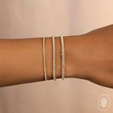 Shy Creation Diamond Tennis Bracelet 5.00 CT-Shy Creation Diamond Tennis Bracelet 5.00 CT
