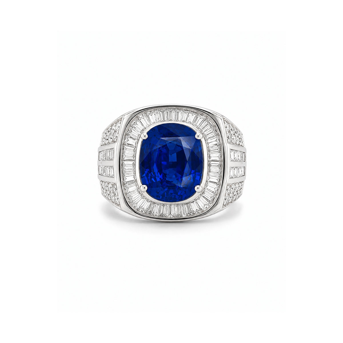 Sapphire Diamond Ring