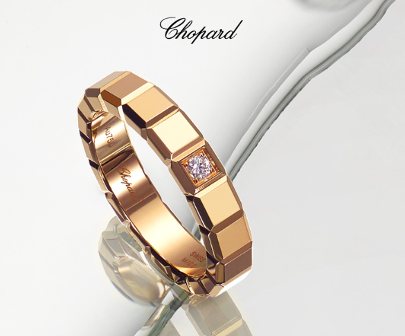 Chopard Ice Cube Ring Lifestyle Image