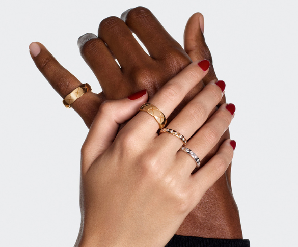 Chanel Coco Crush Rings Lifestyle Image