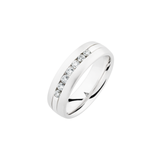 Christian Bauer Men's Platinum Diamond Band-Christian Bauer Men's Platinum Diamond Band 244744