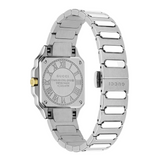 Gucci G-Flat Watch 24mm, Silver/Gold-Gucci G-Flat Watch 24mm, Silver/Gold