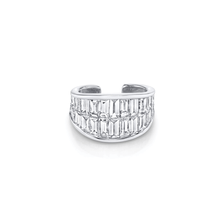 Anita Ko Baguette Diamond Galaxy Ear Cuff - AKGXYBC - WG