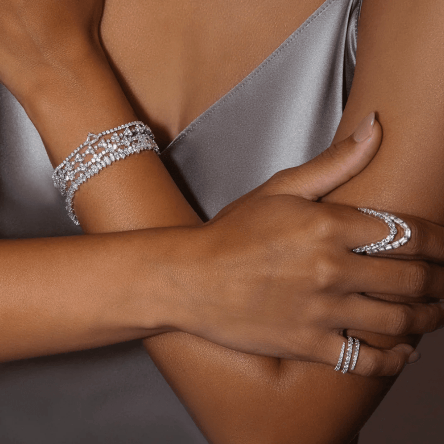 Anita Ko Baguette Diamond Ulla Ring - AKRULAR - RG