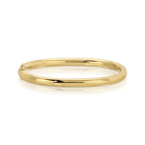 Anita Ko Cosmo Oval Bangle-Anita Ko Cosmo Oval Bangle - AKBCOS - YG
