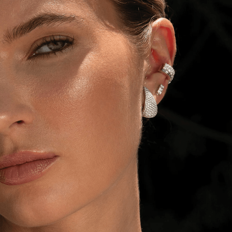 Anita Ko Diamond Claw Earrings - AKDCLAW - WG