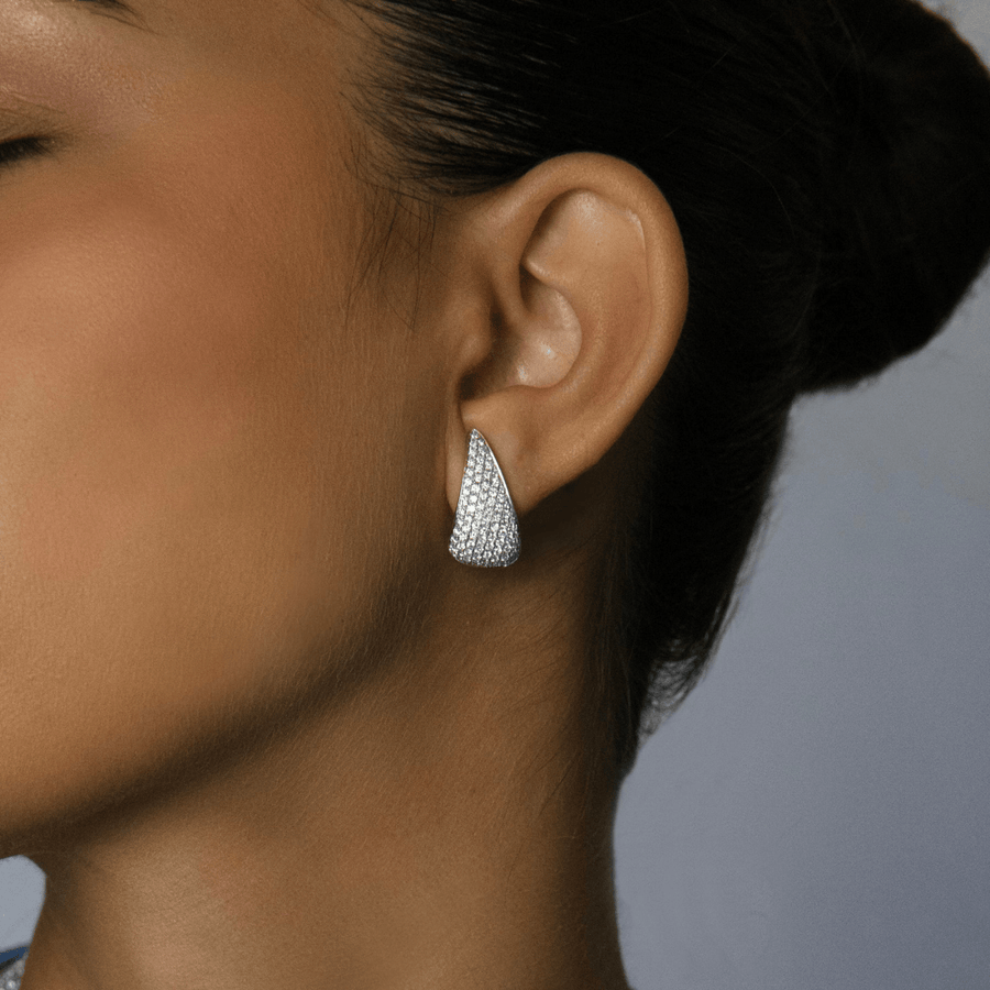 Anita Ko Diamond Claw Earrings - AKDCLAW - WG