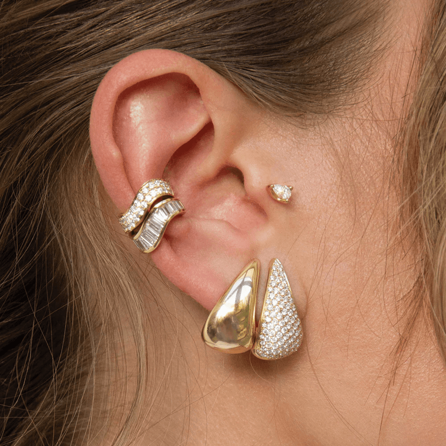 Anita Ko Diamond Claw Earrings - AKDCLAW - WG